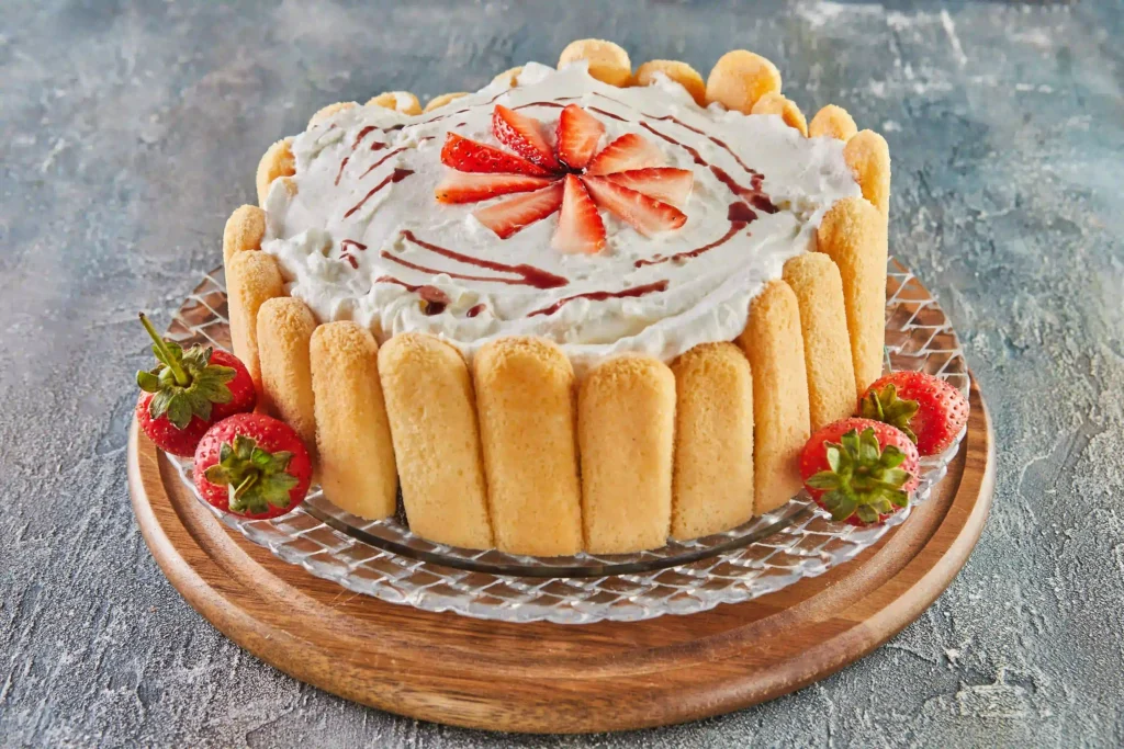 Charlotte au fraises