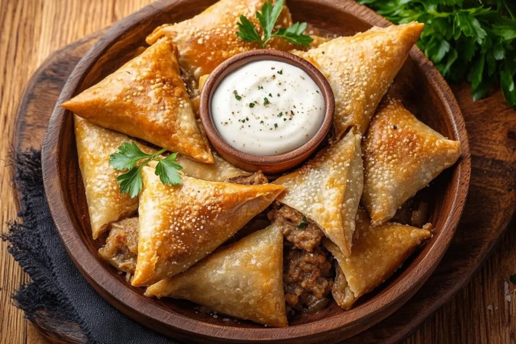 samoussa au boeuf