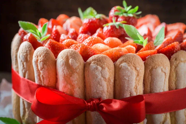 Charlotte au fraises